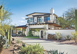 Exterior view of Saguaro Serenity, a 2023 BALA winner Exterior view of Saguaro Serenity, a 2023 BALA winner