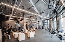 Gym interior at LC Germantown, a 2023 BALA winner Gym interior at LC Germantown, a 2023 BALA winner