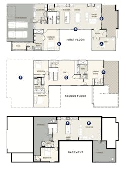 Floor plans for Dahlin Architecture | Planning | Interiors' luxury production design Ventura Floor plans for Dahlin Architecture | Planning | Interiors' luxury production design Ventura