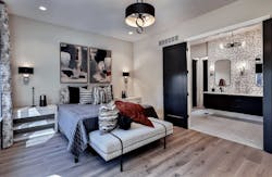 The owner's suite in Dahlin Architecture | Planning | Interiors' luxury production home Ventura The owner's suite in Dahlin Architecture | Planning | Interiors' luxury production home Ventura