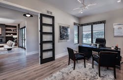 The den in Dahlin Architecture | Planning | Interiors' luxury production home Ventura The den in Dahlin Architecture | Planning | Interiors' luxury production home Ventura