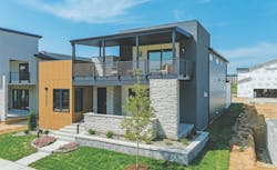 Exterior of Dahlin Architecture | Planning | Interiors' luxury production home Ventura Exterior of Dahlin Architecture | Planning | Interiors' luxury production home Ventura