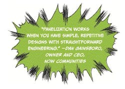 NOW Communities quote about using panelization for home construction NOW Communities quote about using panelization for home construction