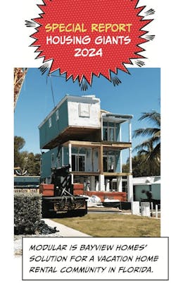 Bayview Homes uses modular construction methods to build homes in Florida Bayview Homes uses modular construction methods to build homes in Florida