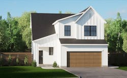 Exterior Option For The Lexington Detached Starter Home By Gmd Design Group Exterior Option For The Lexington Detached Starter Home By Gmd Design Group