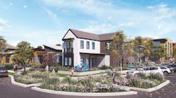 Parking Areas In The Indigo Cottages Community Of Detached Starter Homes Parking Areas In The Indigo Cottages Community Of Detached Starter Homes