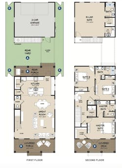 Floor Plans For Small Lot Home Designs By Dawn Michele Evans Floor Plans For Small Lot Home Designs By Dawn Michele Evans