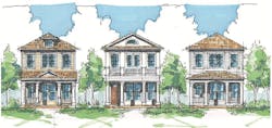 Front Elevations Of Small Lot Home Designs By Architect Dawn Michele Evans Front Elevations Of Small Lot Home Designs By Architect Dawn Michele Evans