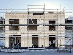 Modular frame of house Modular frame of house