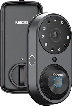 Kaadas KA227 V Wi-Fi Video Doorbell Smart Deadbolt Lock wins in the 6th annual MVP Awards Kaadas KA227 V Wi-Fi Video Doorbell Smart Deadbolt Lock wins in the 6th annual MVP Awards