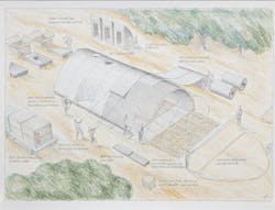 Essential Homes affordable housing prototype drawing Essential Homes affordable housing prototype drawing