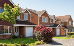 A row of townhouses A row of townhouses