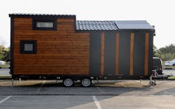 A tiny home on wheels A tiny home on wheels