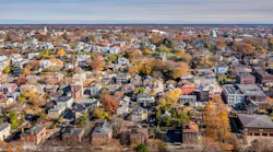 Aerial view of Providence, Rhode Island