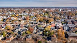 Aerial view of Providence, Rhode Island Aerial view of Providence, Rhode Island