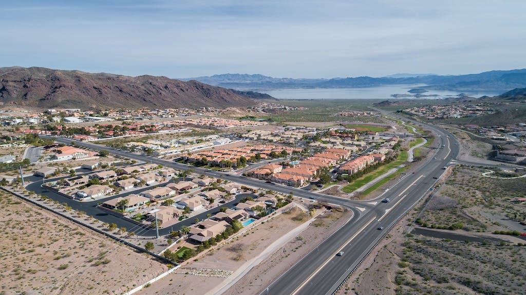 Residential area in Nevada