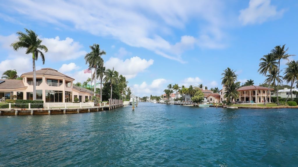 Beach homes in Florida