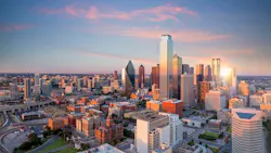 Dallas city skyline