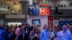 Attendees at the International Builders' Show Attendees at the International Builders' Show