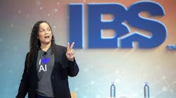 IBS Education session presenter on stage giving a presentation to home builders. IBS Education session presenter on stage giving a presentation to home builders.