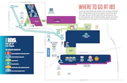 Map of the 2025 International Builders' Show in Las Vegas. Map of the 2025 International Builders' Show in Las Vegas.