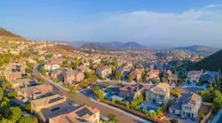 A residential neighborhood in San Marcos, Calif.