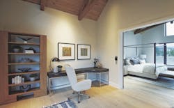 Panorama Idea Home primary suite and office Panorama Idea Home primary suite and office