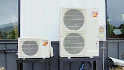 Outdoor heat pump from Mitsubishi Electric Trane HVAC US Outdoor heat pump from Mitsubishi Electric Trane HVAC US