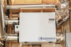 Greenheck's SYNC180 Energy Recovery Ventilator Greenheck's SYNC180 Energy Recovery Ventilator