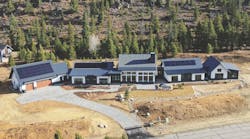 Aerial view of the Panorama Idea Home in Colorado Aerial view of the Panorama Idea Home in Colorado