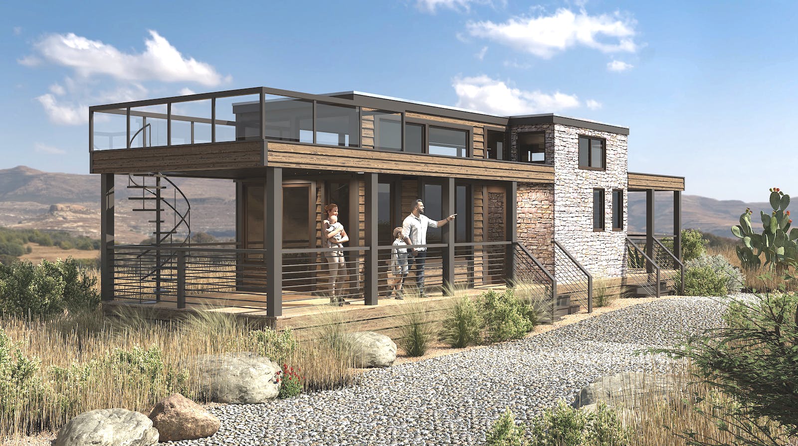 Exterior view of Cavco Homes' Bungalow model home