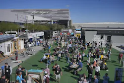 Attendees enjoying their time at IBS 2024 at the outdoor exhibits Attendees enjoying their time at IBS 2024 at the outdoor exhibits