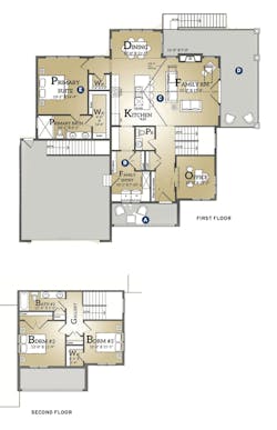 Floor plan for Aurora designed by TK Design & Associates Floor plan for Aurora designed by TK Design & Associates