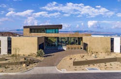 Front elevation of The New American Home 2025 Front elevation of The New American Home 2025