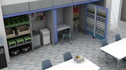 ActivWall from Aurora Storage Products is a flexible storage system ActivWall from Aurora Storage Products is a flexible storage system