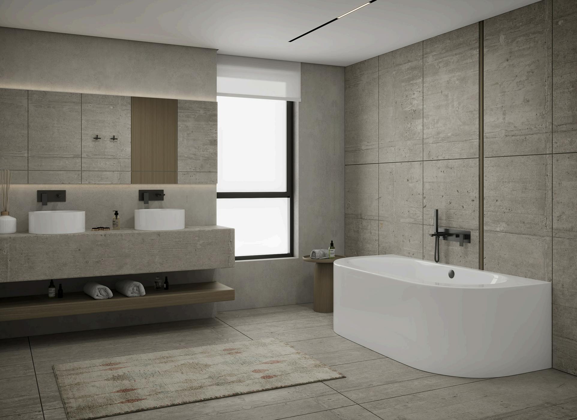 The Lisse bathtub from Americh