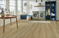 AHF’s Ingenious Plank by Bruce is a hybrid resilient flooring AHF’s Ingenious Plank by Bruce is a hybrid resilient flooring