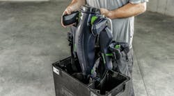The ExoActive exoskeleton from Festool The ExoActive exoskeleton from Festool