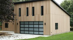 Acre by Modern Mill used as siding on a house Acre by Modern Mill used as siding on a house