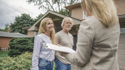 Gen-X couple buying a new home Gen-X couple buying a new home