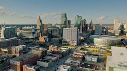 Kansas City, Kan., skyline Kansas City, Kan., skyline