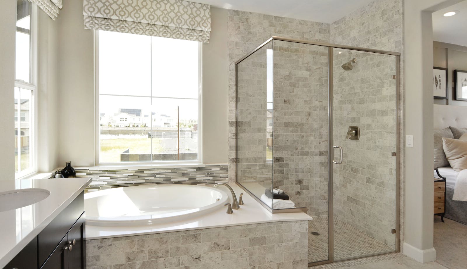 Bathroom designed for accessibility and aging in place