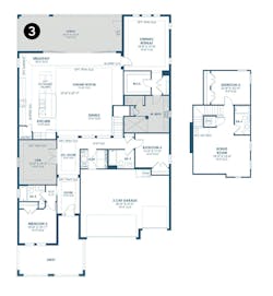 Floor plans for a home designed for aging in place Floor plans for a home designed for aging in place