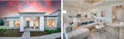 Exterior and interior of the Cobblestone Model by PulteGroup on Innovation Way at Babcock Ranch Exterior and interior of the Cobblestone Model by PulteGroup on Innovation Way at Babcock Ranch