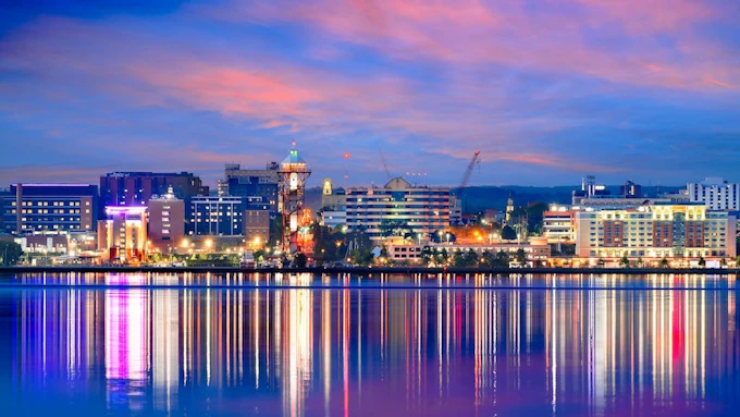 Skyline view of Erie, Pa., which has a tight housing market