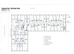 Floor plans for the adaptive reuse of A & Indiana, a 2023 BALA winner Floor plans for the adaptive reuse of A & Indiana, a 2023 BALA winner
