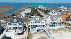 Homes in Suffolk County, N.Y., where single-family rental yields are particularly high.