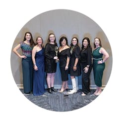 2023 Nationals awardees Luckie Sloane, Faith Burns, Taylor Wood, Carolyn Pfau, Mia Duebner, Jana Hill, and Kari Ferrell 2023 Nationals awardees Luckie Sloane, Faith Burns, Taylor Wood, Carolyn Pfau, Mia Duebner, Jana Hill, and Kari Ferrell