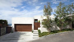 SweisKloss-designed West Hollywood home has features that help it withstand wildfires. SweisKloss-designed West Hollywood home has features that help it withstand wildfires.