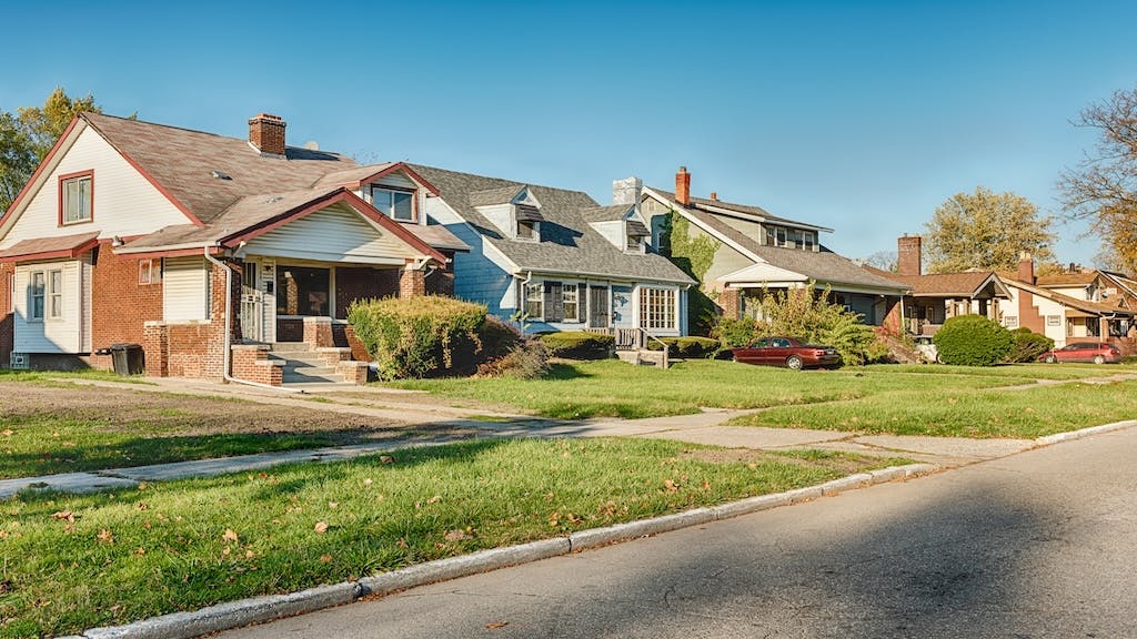 Single-family homes for rent in Detroit, where the SFR market offers a high return on investment.